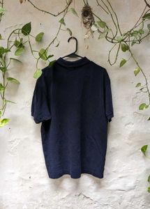 Burberry Navy Polo Shirt