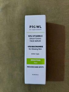 face wash, serum, moisturizer