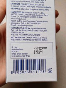 Re'equil Ceramide &amp; Hyaluronic Acid Moisturiser