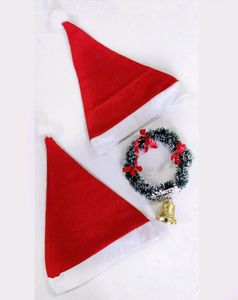 Christmas Caps - Set Of 2