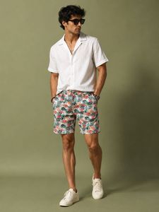Jack&Jones Men's Floral Print Shorts