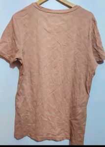 Tan Color T-shirt For Boy &amp; Men 38 Chest