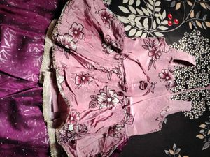 Floral Print Lehenga Choli