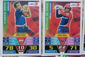 Cricket Trading Cards Collection