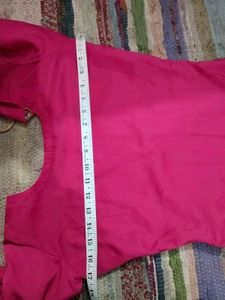 Pink Embroidered Kurta Salwar Set