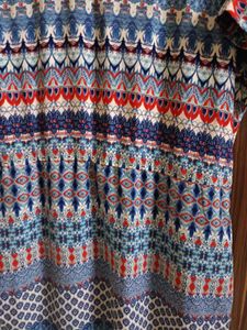 Crepe  Printed Dress