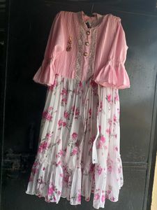 ✨💕Elegant Floral Midi Dress