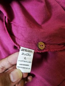 Embroidered Pink Kurta
