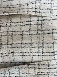 Checked Tweed Skirt with Built in Shorts