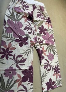Flowy Floral Print Palazzos