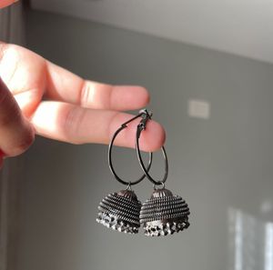 Elegant Jhumka Hoop Earrings