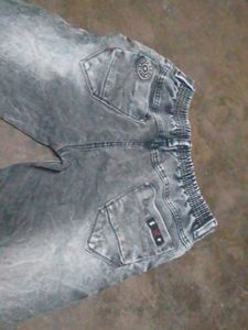 Stylish Grey Wash Jeans