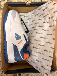 Boldfit White Blue Sneakers