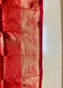 New  Red south indian Saree
