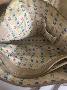 Stylish Beige Handbag