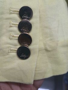 Yellow Blazer - Perfect for Summer