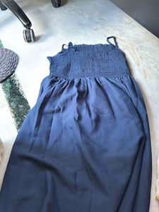 Blue dress