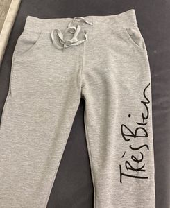 Grey Sweatpants With Pockets