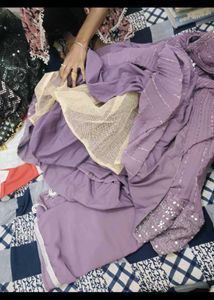 Engagement Wedding Latest Levender Lehnga