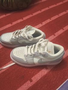 Air Jordan 1 Low Grey and White