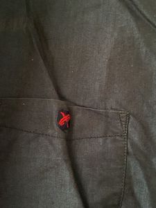 Men's Navy Blue Casual Shirt