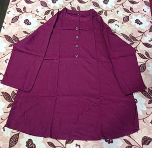 Stylish Magenta Kurti Top