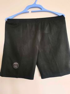 PSG Black Athletic Shorts