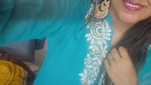 Stunning Teal Embrodered kurti