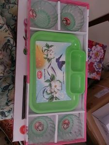 Snack Try And Bowl Set ( 4bowls)