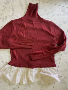 Stylish Turtleneck Look Top