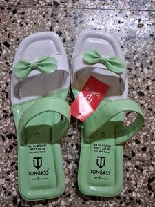 Cute Bow Flip Flops Sandals