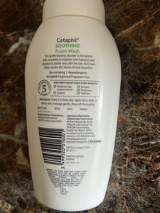 Cetaphil Soothing Foam Wash for Dry/Sensitive Skin