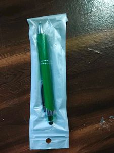 Green Stylus Pen with Ballpoint