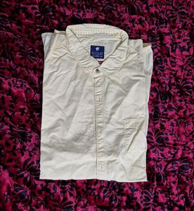 NEW PLUS SIZE Light Yellow Casual Shirt