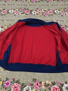 Men's Red &amp; Blue Track Jacket