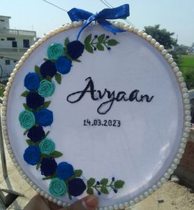 Blue Moon Theme Hoop