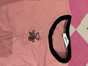 Cute Pink Graphic Tee