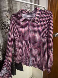 Stylish Printed Full Sleeves Shirt