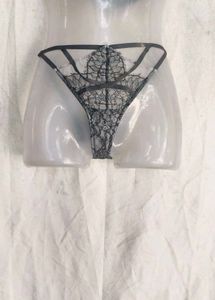 I. Lace Briefs with Strappy Detail