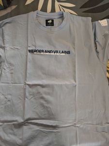 Light Blue Graphic T-Shirt