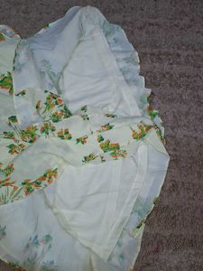 Floral Ruffle Mini Dress