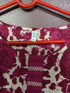 Elegant Floral Print Kurta Set