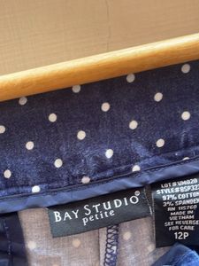 Blue Polka Dot Shorts