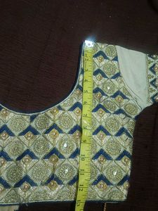 Embroidered Silk Blouse
