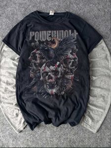 Powerwolf Skull Graphic T-Shirt