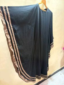 Elegant Black Kaftan Gown