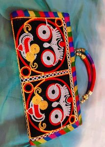 Beautiful New Odisha Handloom Clutch