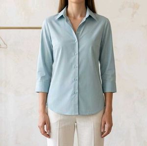 Classic Light Blue Button-Up Shirt