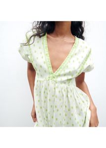 Zara New Limited Editon Floral Printed Maxi Dress