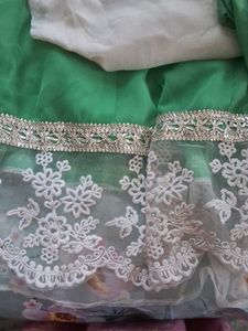 Green Embroidered Kurta Set